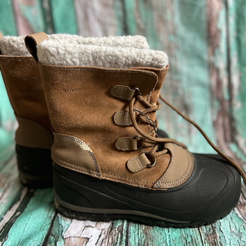 Suede Snow Boot!